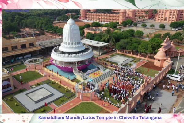 Kamaldham Mandir/Lotus Temple in Chevella Telangana