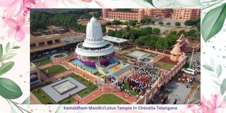 Kamaldham Mandir/Lotus Temple in Chevella Telangana